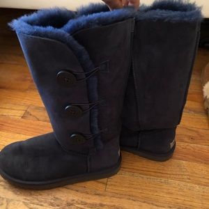UGG 3 button up tall boots